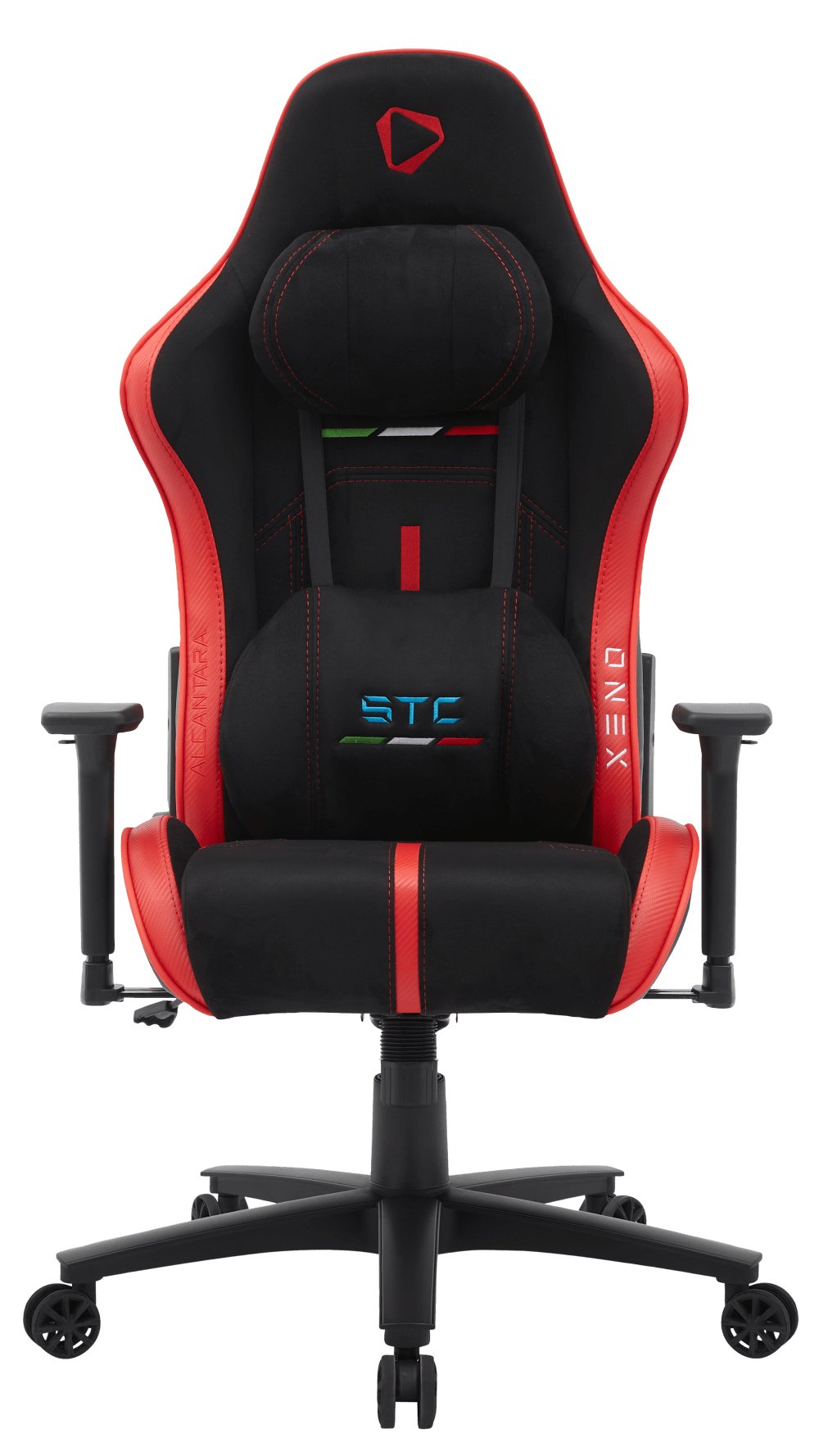 Silla Gaming Onex Stc Alcantara L Series - Negro Rojo