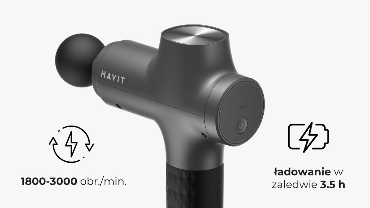 EAN 6939119043438 - Havit MG1503 masajeador Universal Negro imagen 11