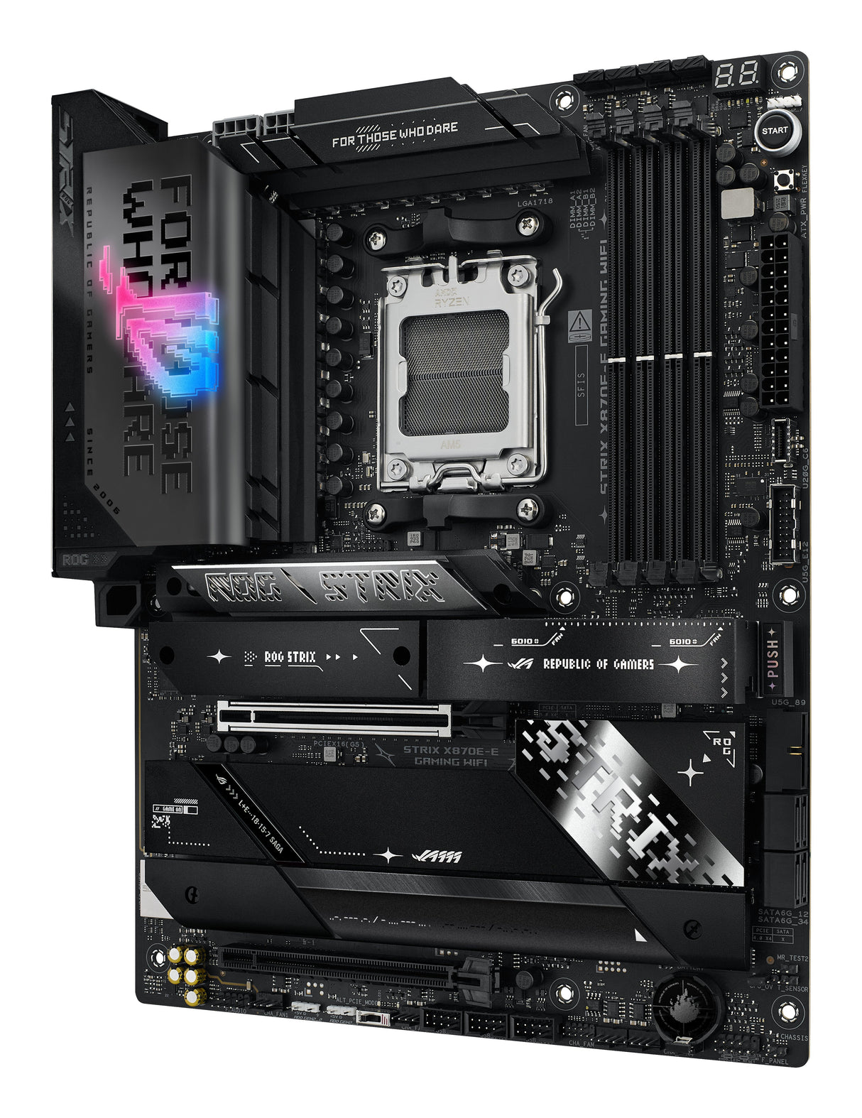 EAN 4711387724163 - ASUS ROG STRIX X870E-E GAMING WIFI AMD X870E Zócalo AM5 ATX imagen 3