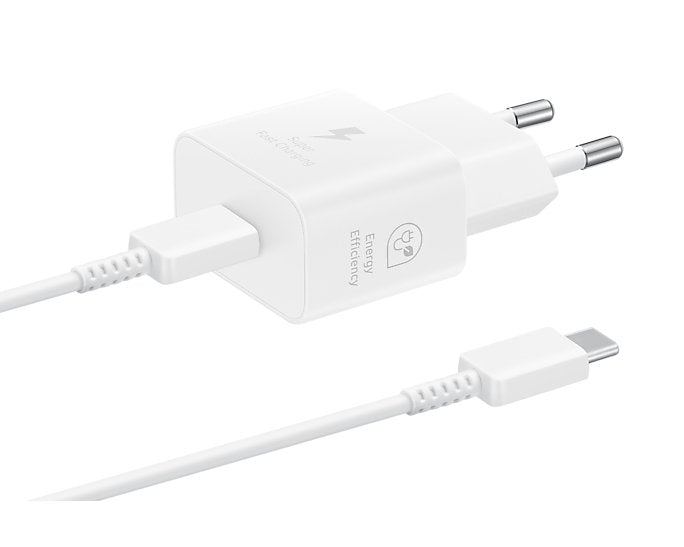 25w Power Adapter White