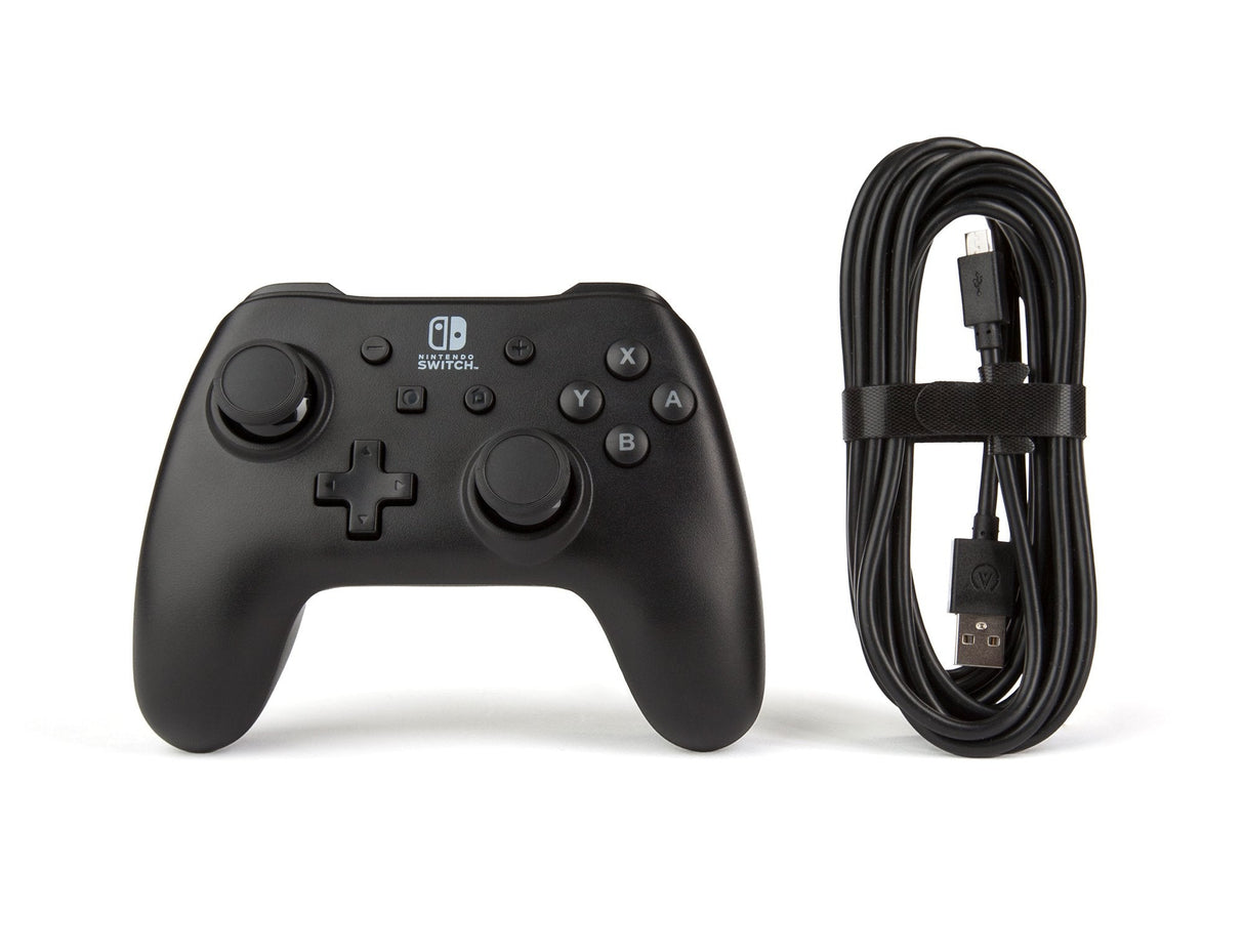 Mando Gaming Powera Para Nintendo Switch Negro Mate