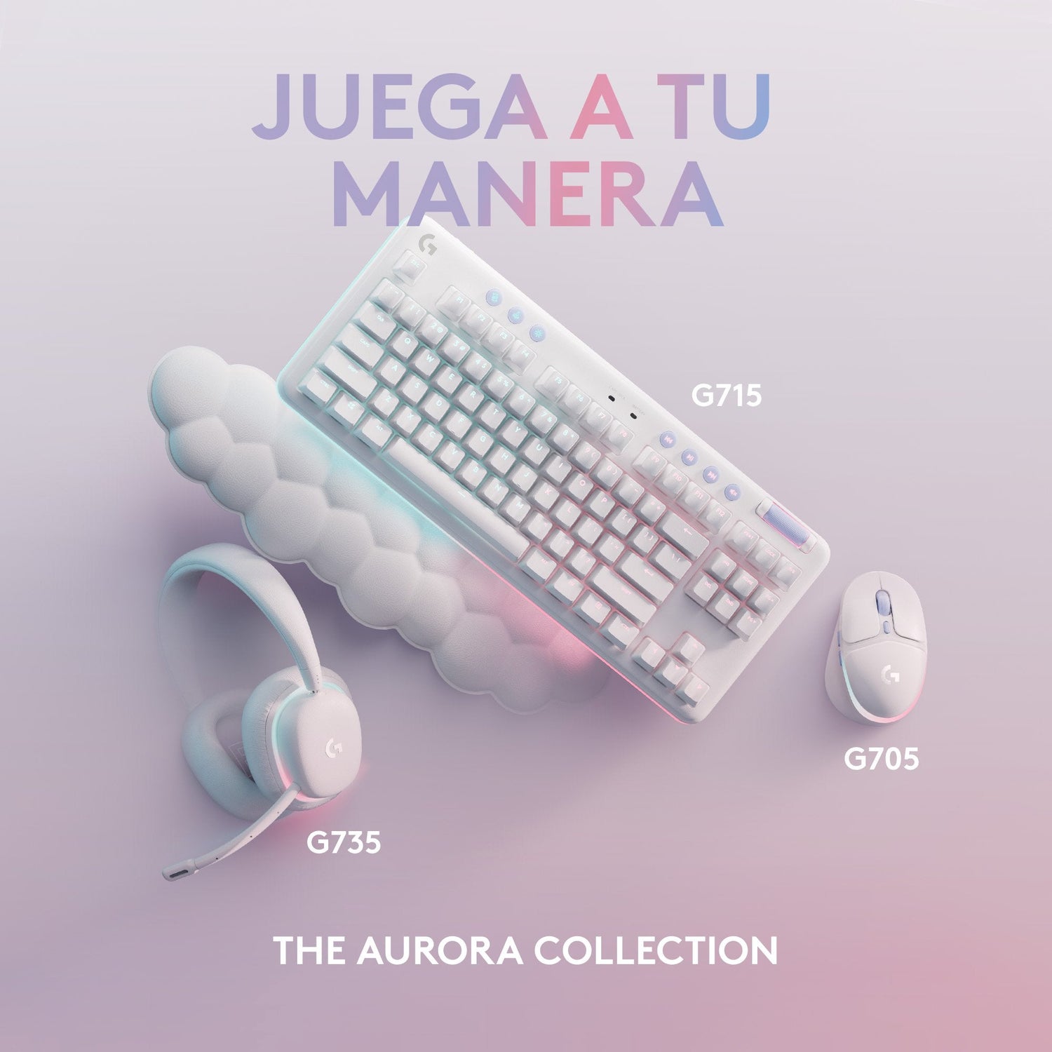 Teclado Español Logitech G G713 Usb Qwerty Blanco