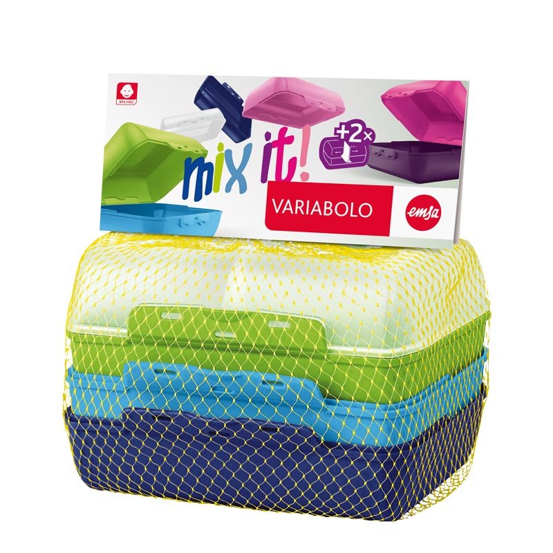 EAN 4009049431741 - EMSA 517053 recipiente de almacenar comida Multicolor 2 pieza(s) imagen 1