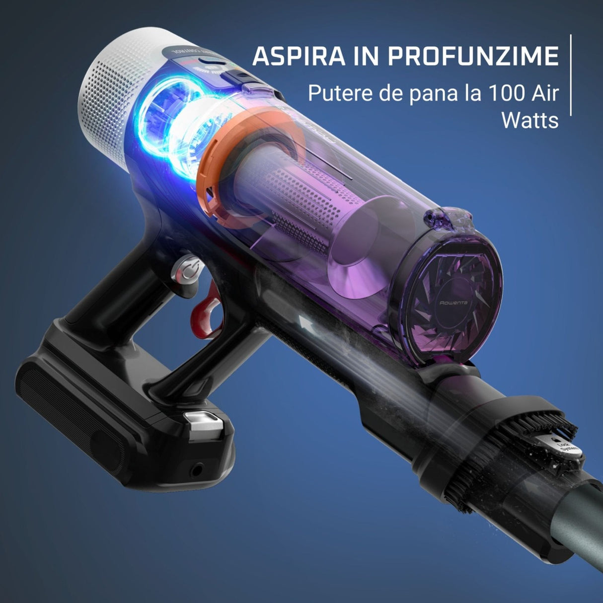 Aspirador Escoba Rowenta Rh2048wo X-Force Flex 9.60