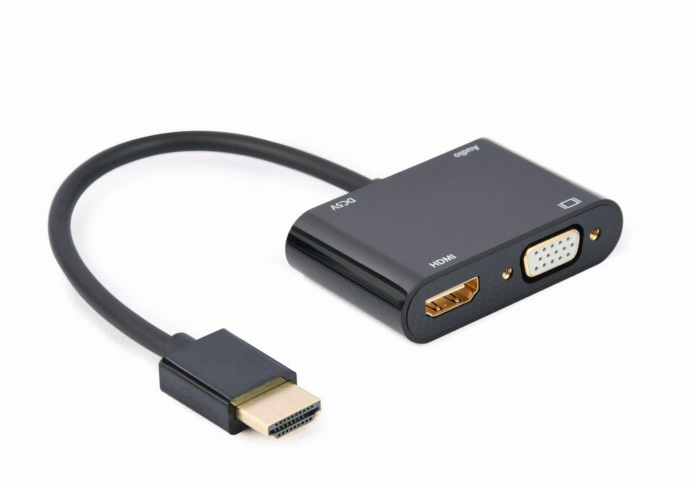 EAN 8716309124409 - Gembird A-HDMIM-HDMIFVGAF-01 tarjeta y adaptador de interfaz HDMI, VGA imagen 2