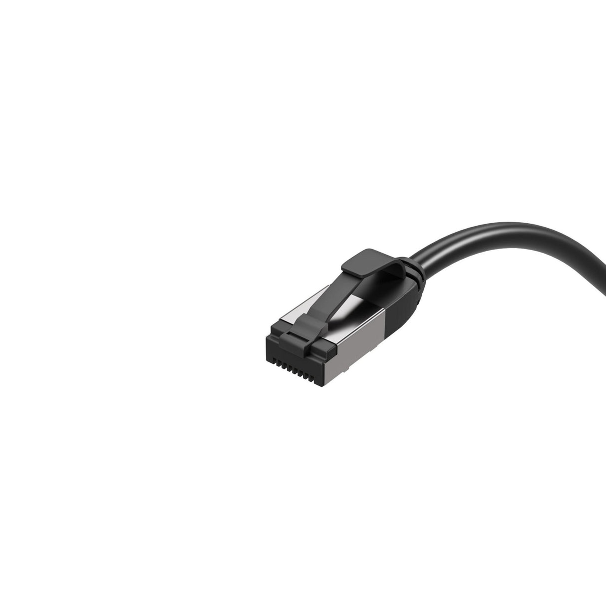 Flexline Cable De Red U/Ftp Cat.8.1 Extra Dünn Tpe Negro 5,0m