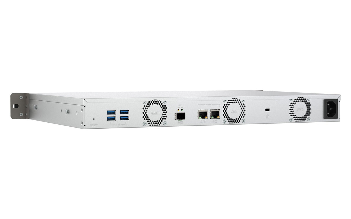 Nas Rack Compacto De 4 Bahias Con 10gbe Sfp+ Doble 2.5gbe Y Cpu Arm
