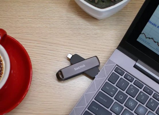EAN 0619659204945 - SanDisk SDDDE1-1T00-G46 unidad flash USB 1 TB USB Type-C/USB Type-A 3.2 Gen 2 (3.1 Gen 2) Negro imagen 5