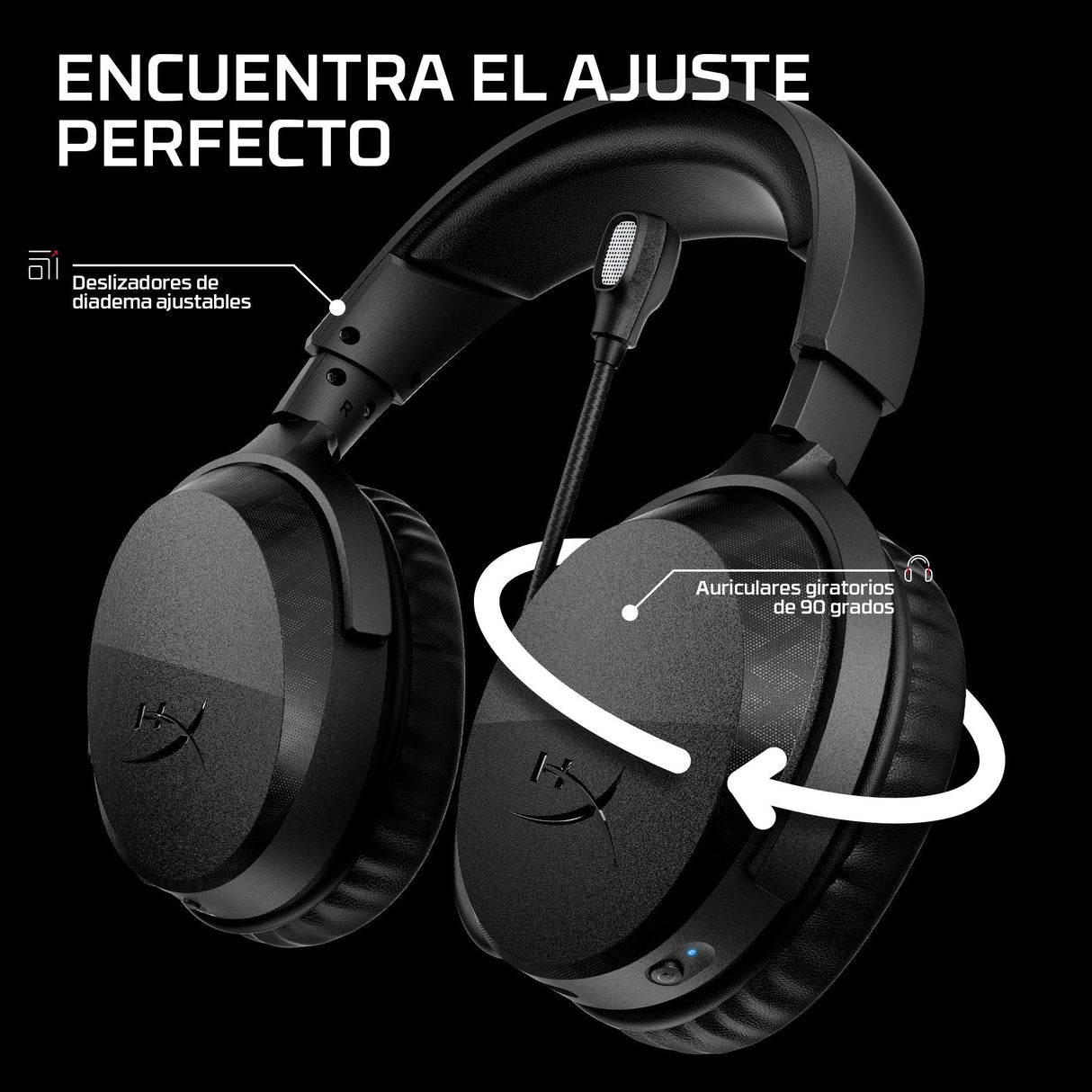EAN 0199251514678 - HyperX CloudX Stinger 3 Wireless Gaming Headset Xbox Negro imagen 4