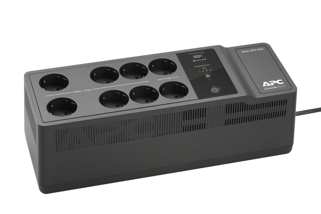 EAN 0731304347217 - APC Back-UPS 650VA 230V 1 USB charging port - (Offline-) USV sistema de alimentación ininterrumpida (UPS) imagen 11