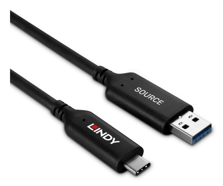 EAN 4002888433976 - Lindy 43397 cable USB USB 3.2 Gen 1 (3.1 Gen 1) 50 m USB A USB C 5 Gbit/s Negro imagen 4