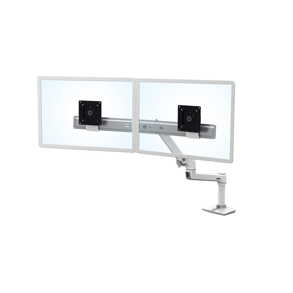 EAN 0698833058208 - Ergotron LX Series Desk Dual Direct Arm 63,5 cm (25") Escritorio Blanco imagen 1