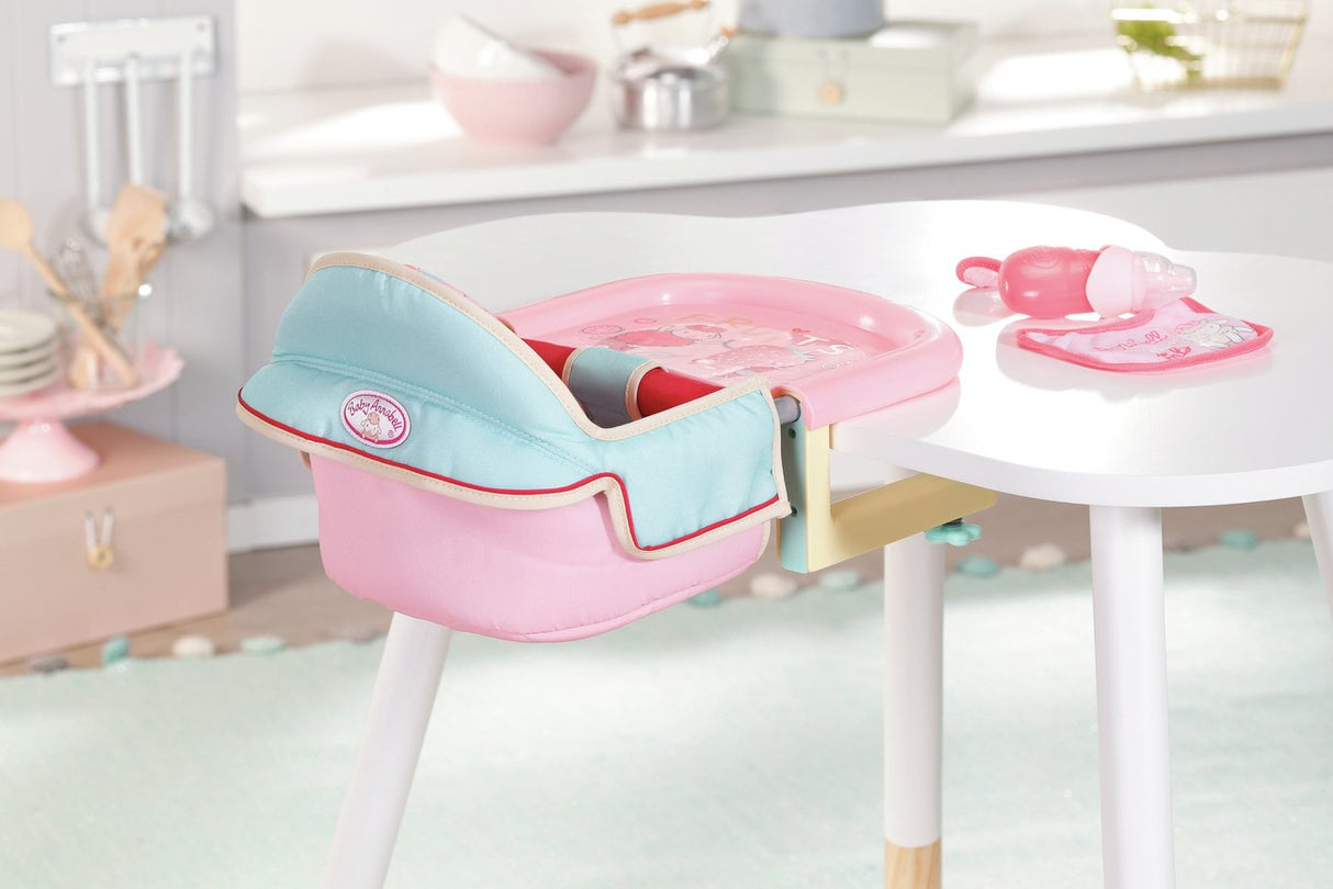 Baby Annabell Lunch Time Feeding Chair Trona Para Muñecas