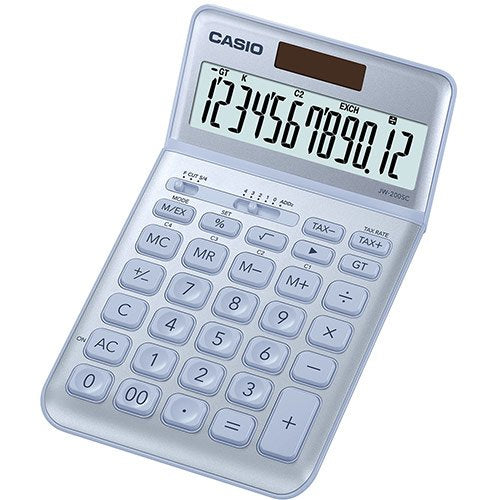 Casio Calculadora De Oficina Sobremesa 12 Dígitos Azul