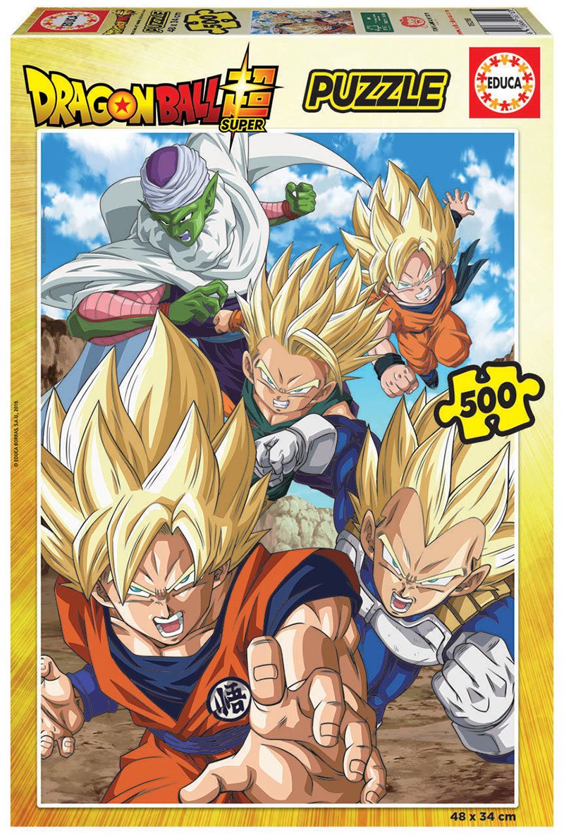 EAN 8412668182165 - Educa Dragon Ball Puzzle rompecabezas 500 pieza(s) Dibujos imagen 1