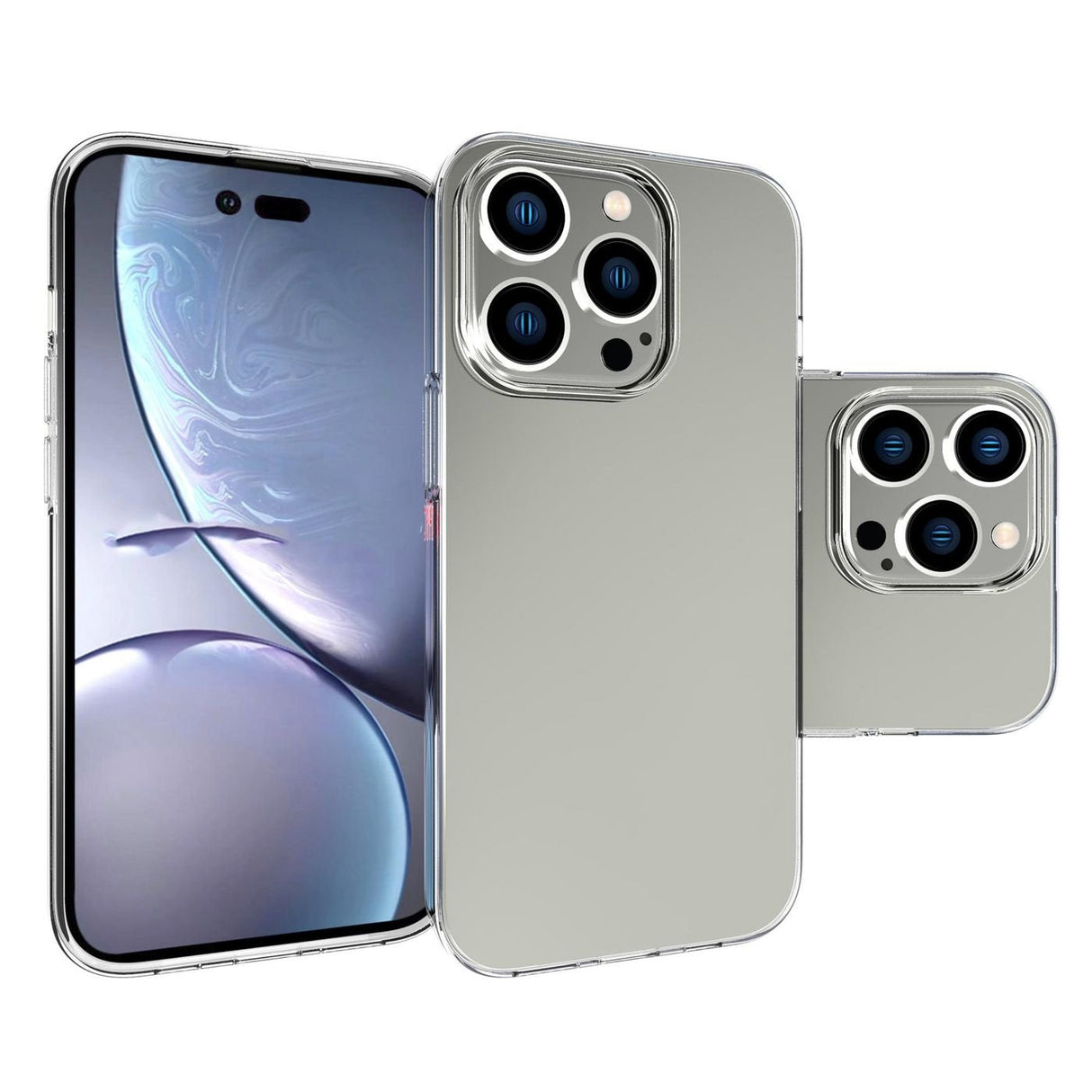 Estuff Es67100006-Bulk Funda Para Iphone 14 Pro (6.1") Transparente