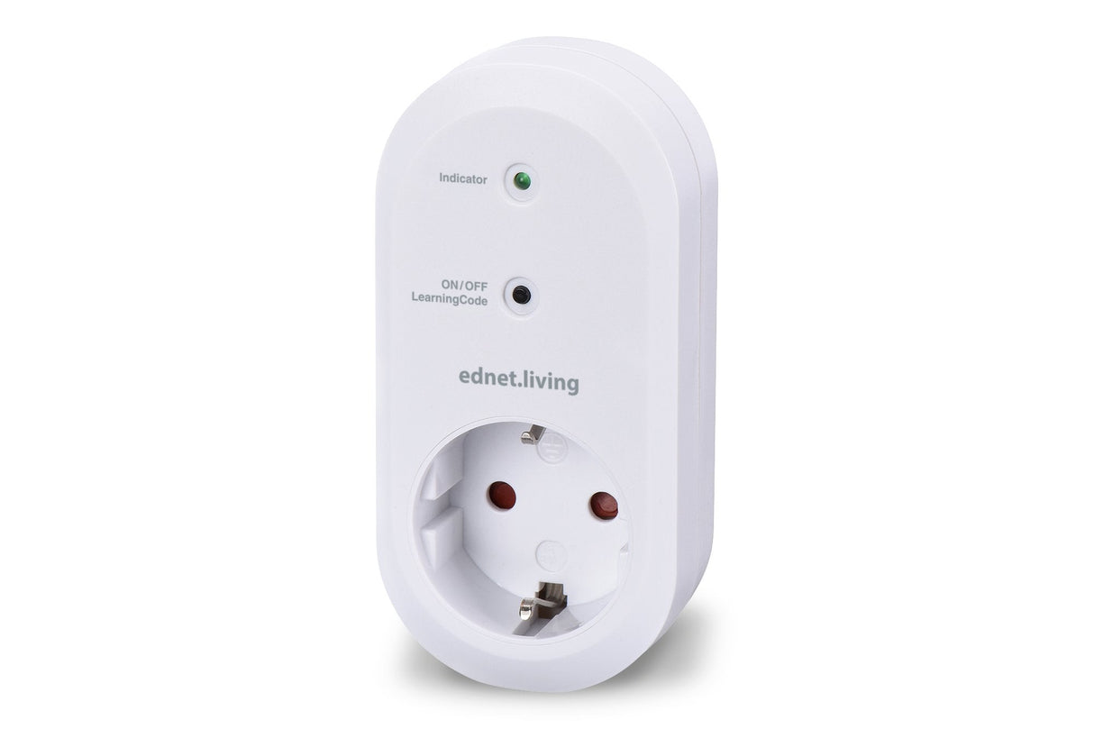 EAN 4054007842916 - Ednet .living Smart Plug enchufe inteligente Blanco imagen 1