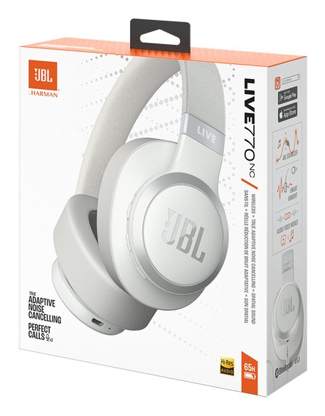 Auriculares Jbl Wireless Headset Live 770nc White