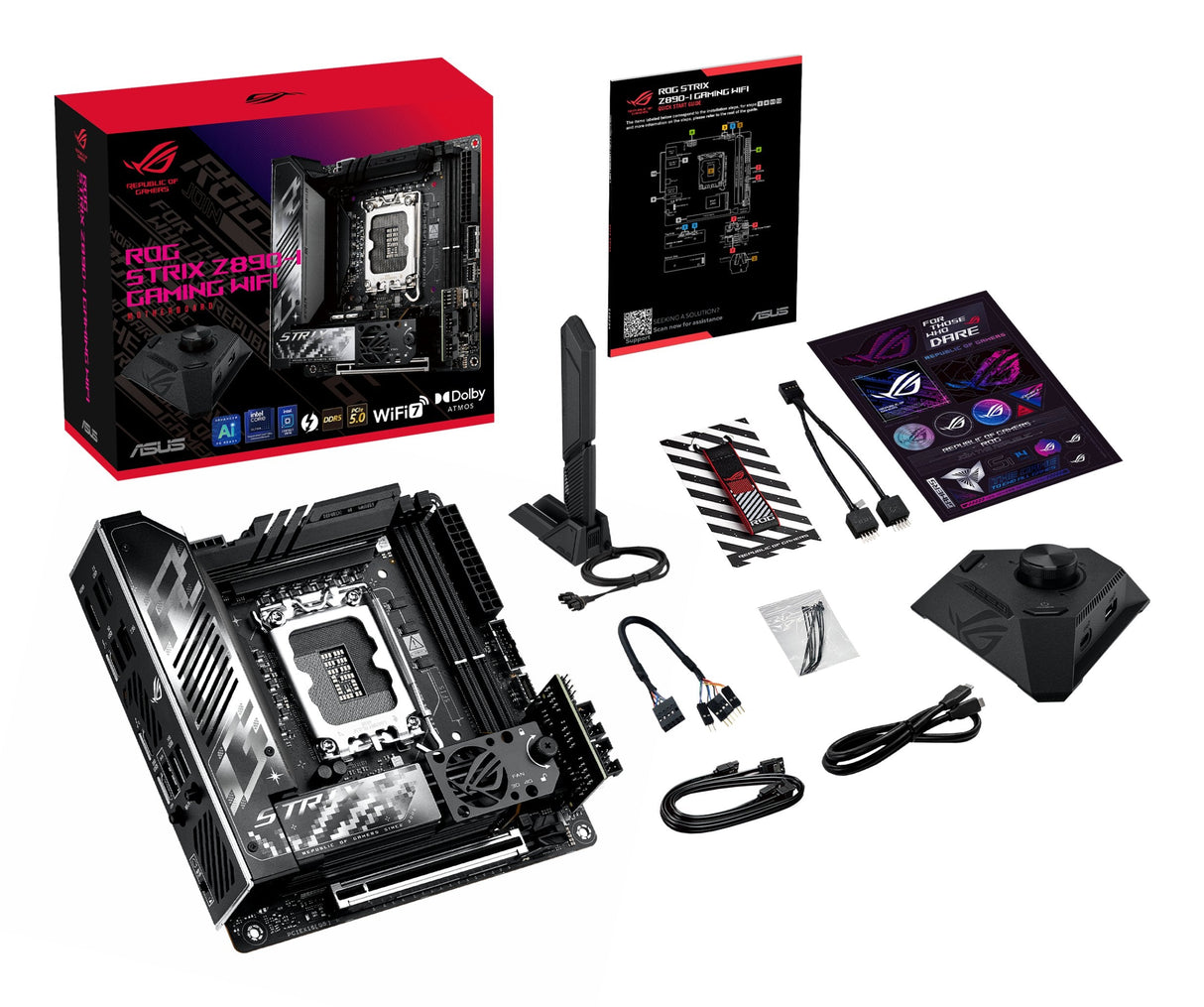 EAN 4711387755266 - ASUS ROG STRIX Z890-I GAMING WIFI Intel Z890 LGA 1851 (Socket V1) mini ITX imagen 12
