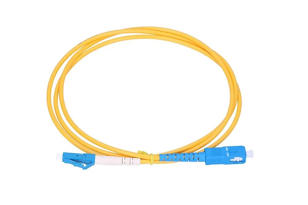 Extralink Cable Fibra Óptica Sm Lc/Upc-Sc/Upc G.652d Simplex 3.0mm 2m