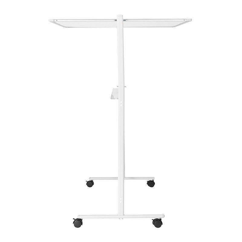 Dry Erase Whiteboard, Mobile, Double-Sided, Metal, 120x80cm