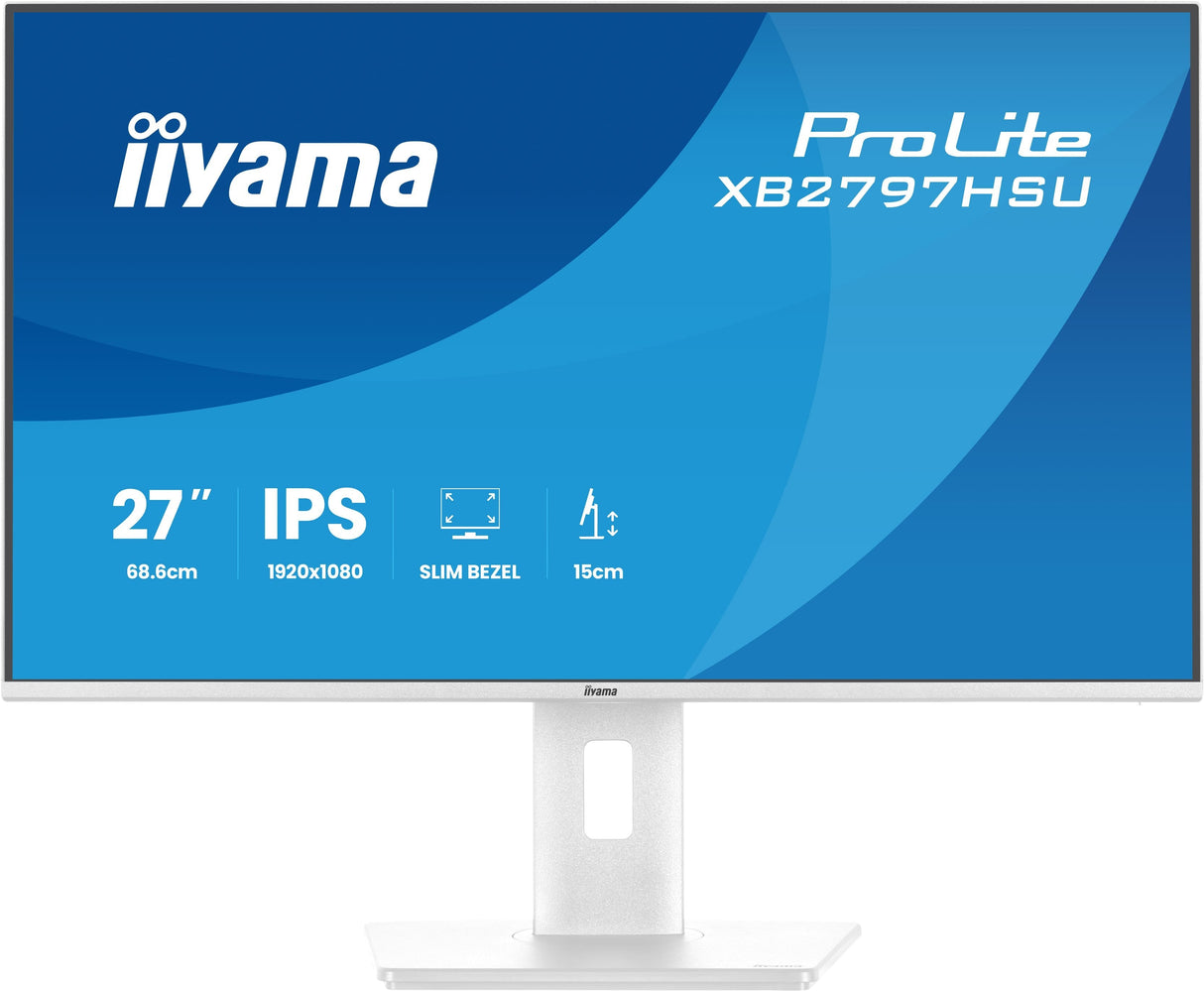 Monitor Iiyama 27" Xb2797hsu-W1 16:9 Hdmi+Dp+2xusb-C Ips