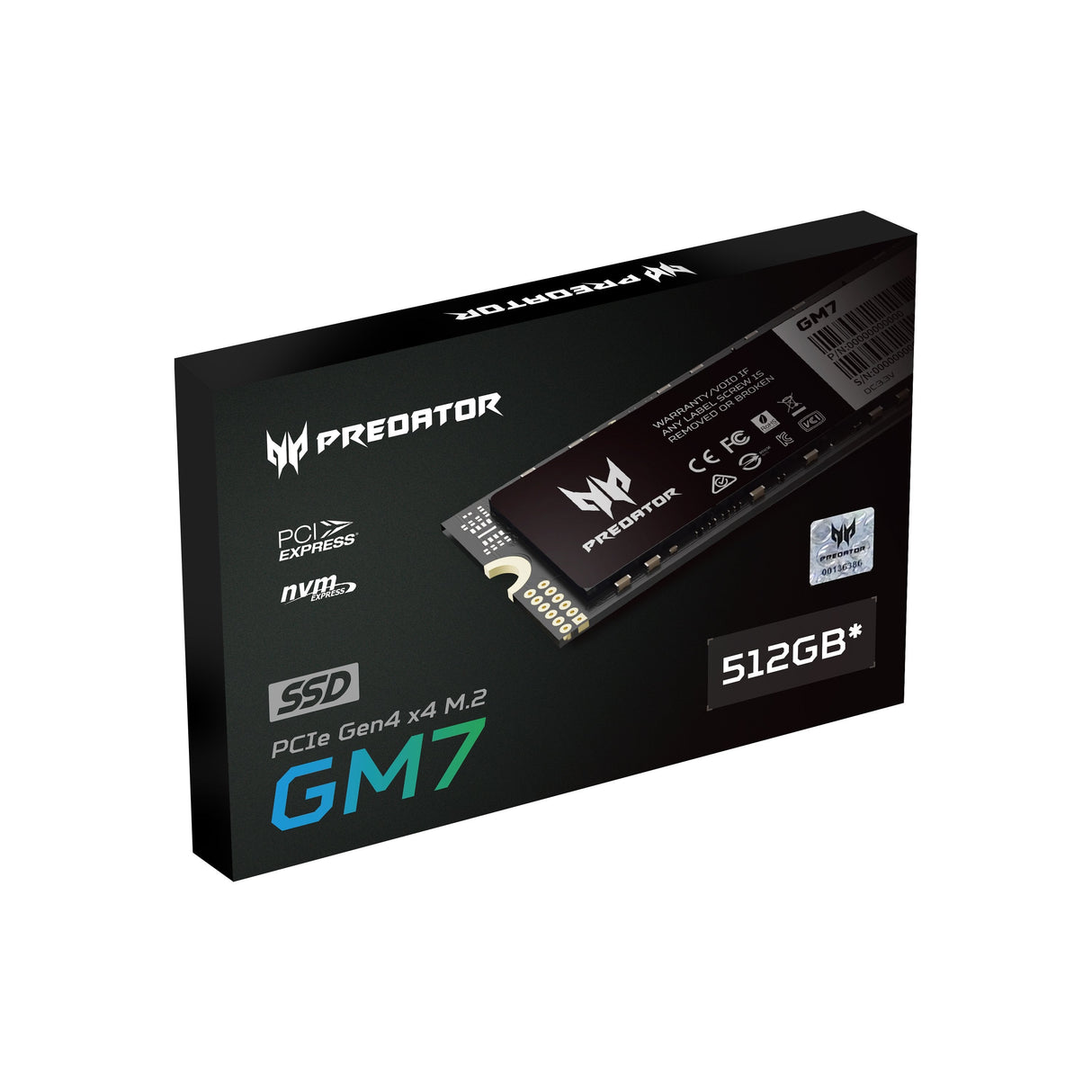 Acer Predator Ssd Gm7 512gb M.2 Nvme Pcie Gen 4x4