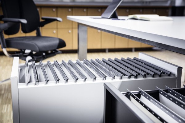 Durable Carrito Para Carpetas Colgantes Economy 80 A4 Negro