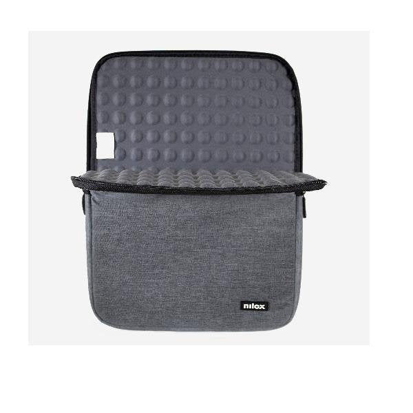 EAN 8431775035966 - Nilox NXSL13GY maletines para portátil 33,8 cm (13.3") Funda Gris imagen 4