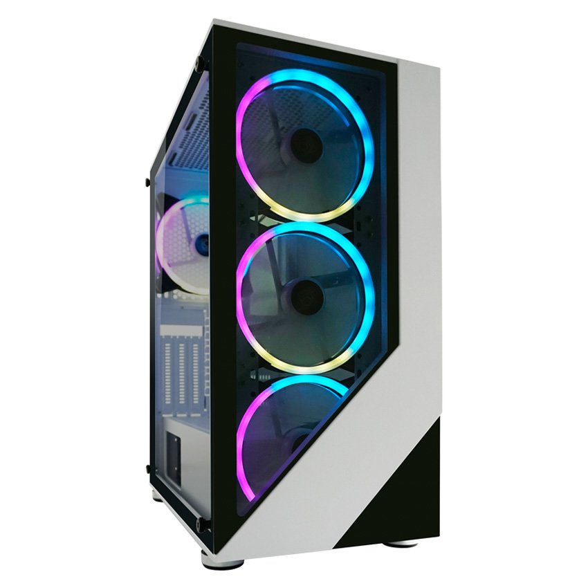 EAN 4260070129650 - LC-Power Gaming 803W Midi Tower Negro, Blanco imagen 3