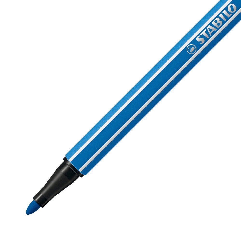 Stabilo Pen 68 Rotulador Azul Oscuro -10u-