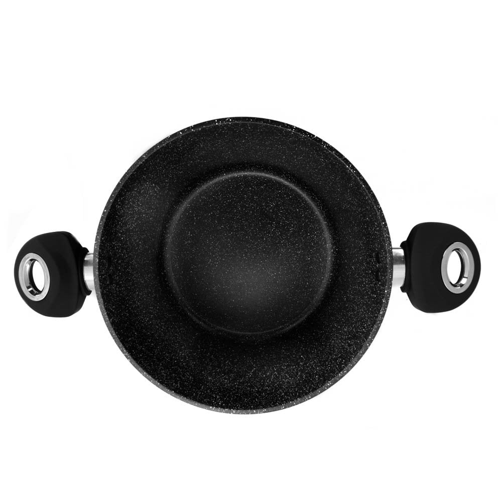 Orbegozo Cfm 2028 Fundicook Cacerola De Aluminio Forjado Con Capacidad De 5.09l - Antiadherente Libre De Pfoa - Mango