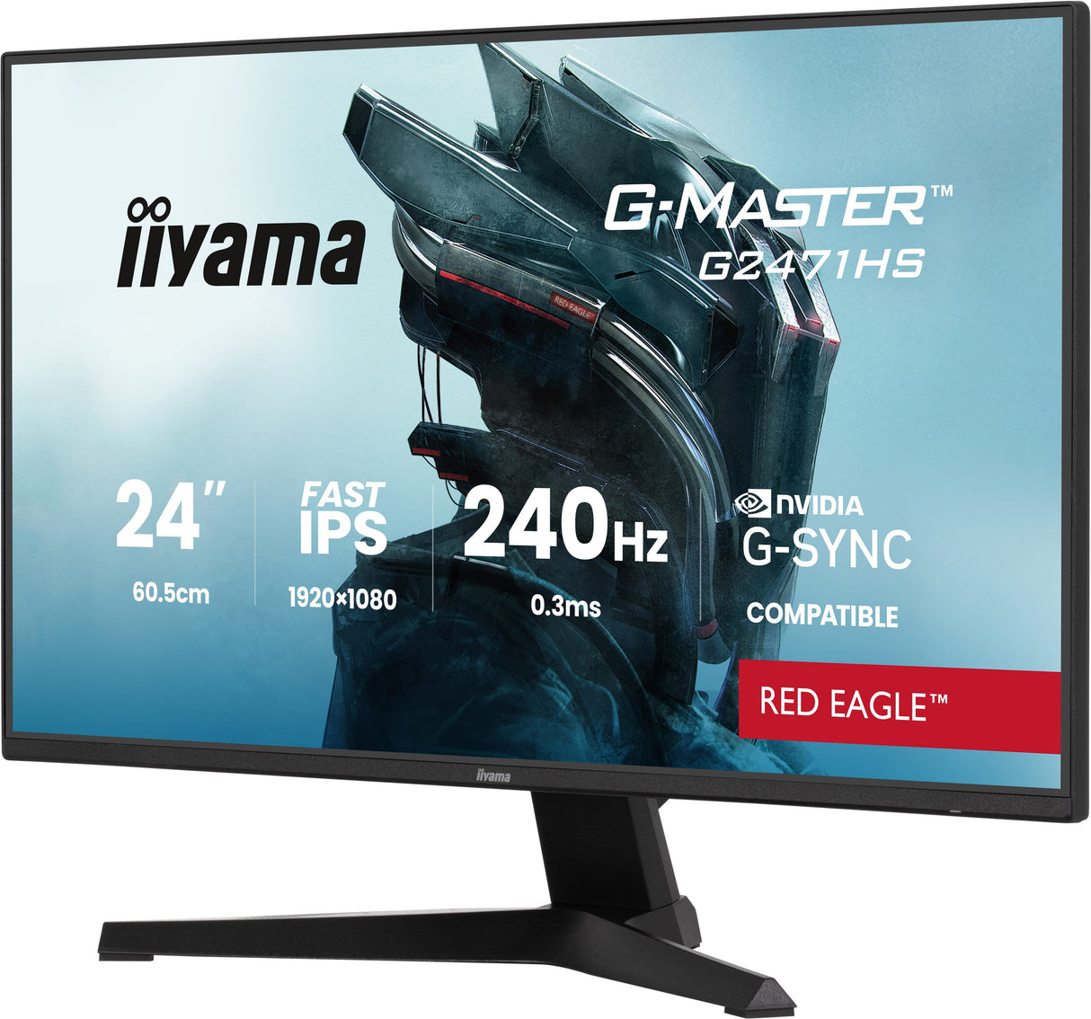 Iiyama 60.5cm 24" G2471hs-B1 16:9 2xhdmi+Dp Ips Negro