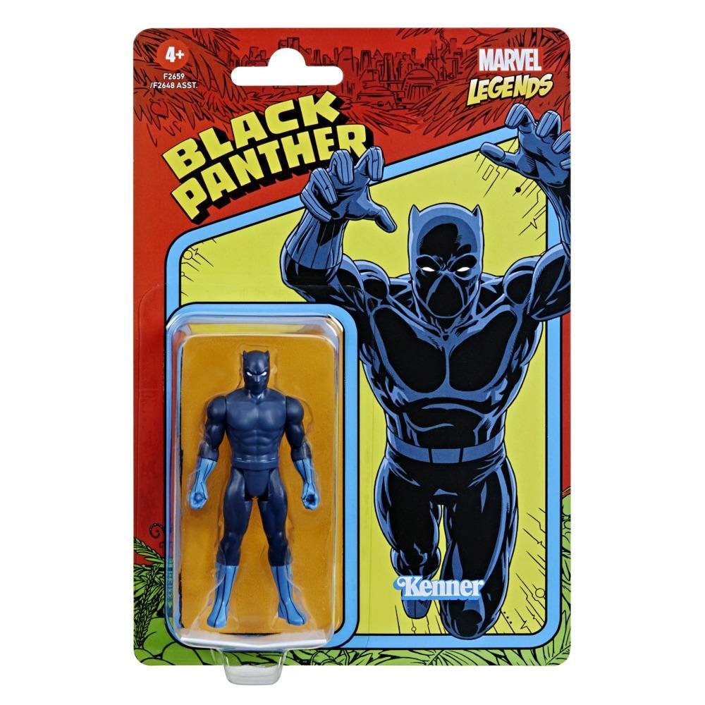 Figura Black Panther 9.5 Cm Marvel Legends Retro F26595x0