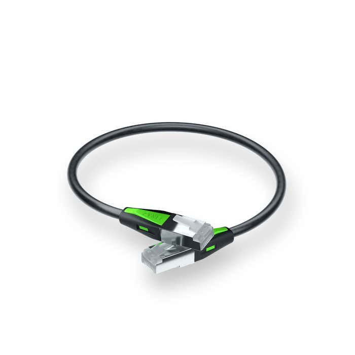 EAN 4718937649327 - Zyxel ACCESSORY-ZZ0109F cable de red Negro 0,18 m Cat6a imagen 1