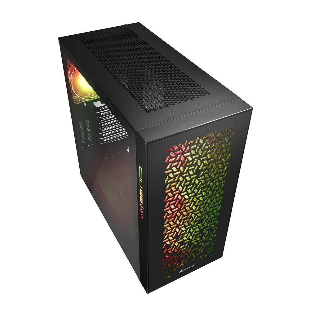 Caja Pc Sharkoon Elite Shark Ca300h Negra