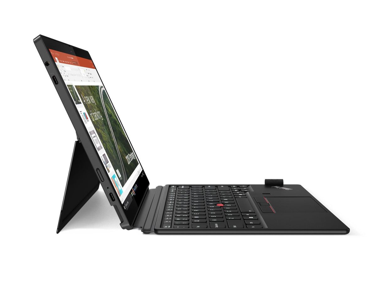 Lenovo Thinkpad X12 Detachable Gen 2 21lk Tableta Con Teclado Desmontable Intel Core Ultra 7 164u / Hasta 4.8 Ghz Vpro Enterprise Win 11 Pro Intel Graphics 16 Gb Ram 512 Gb Ssd Tcg Opal Encryption 2 Nvme 12.3" Ips Pantalla Táctil 1920