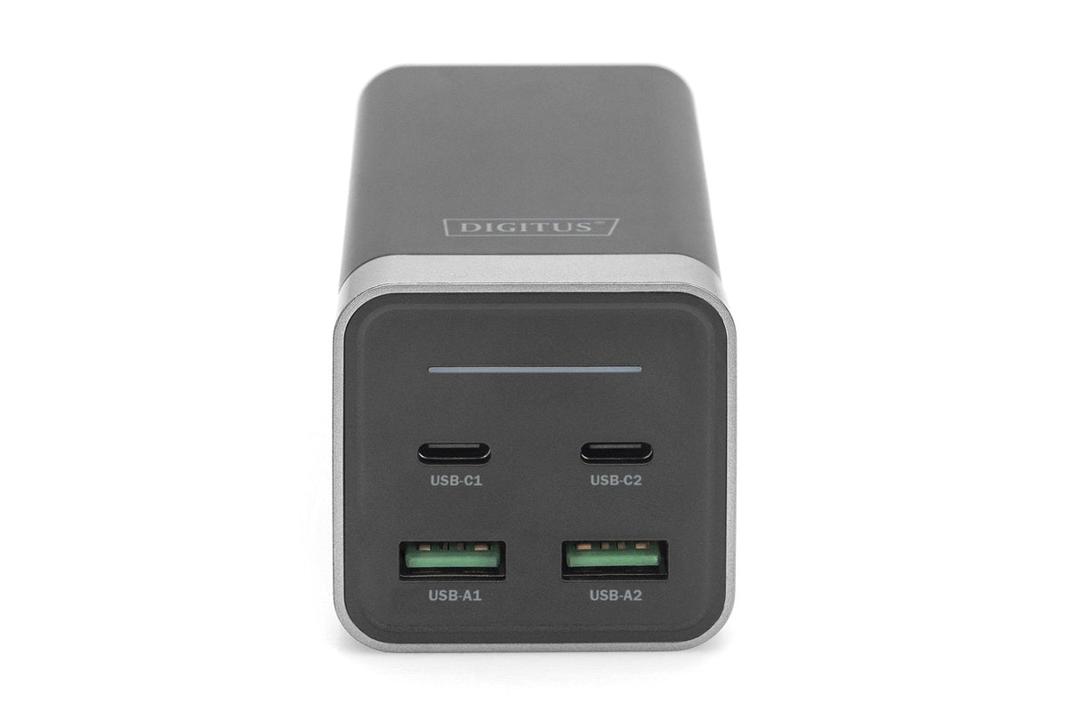 Digitus Cargador 65w 4 Port 2x Usb-C 2x Usb-A Pd3.0negro