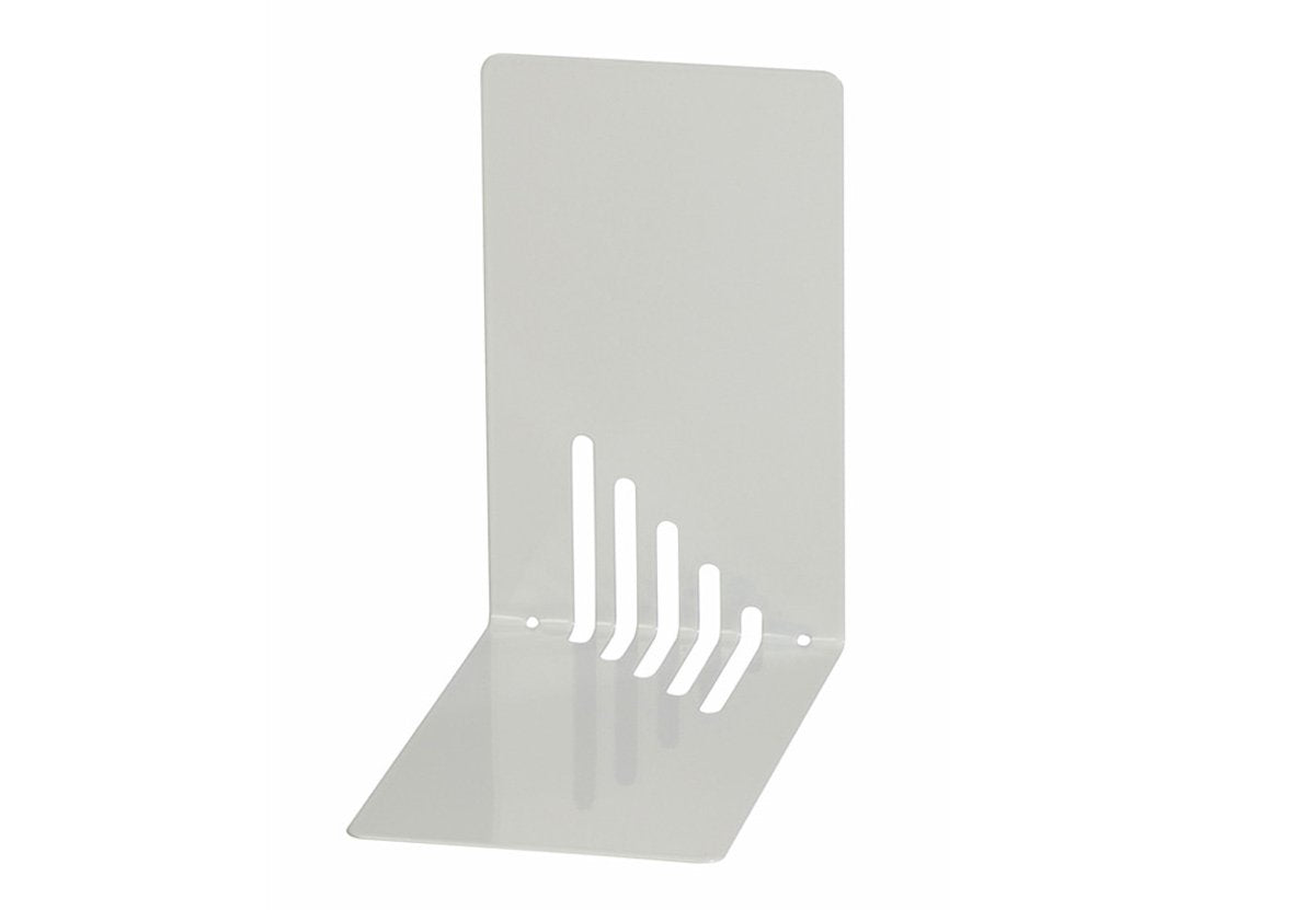 Jakob Maul Gmbh Maul - Sujetalibros - Metal - Gloss Gris (Paquete De 2)