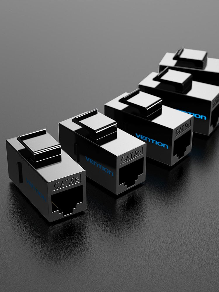 Adaptador Conector Rj45 Vdd-B07-B Cat5e Utp Rj45 Hembra Rj45 Hembra Negro