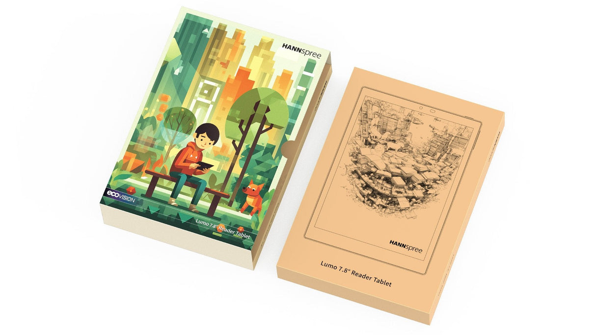Hannspree Lumo 7.8" Sn08hd1b Reader Tablet Android 14