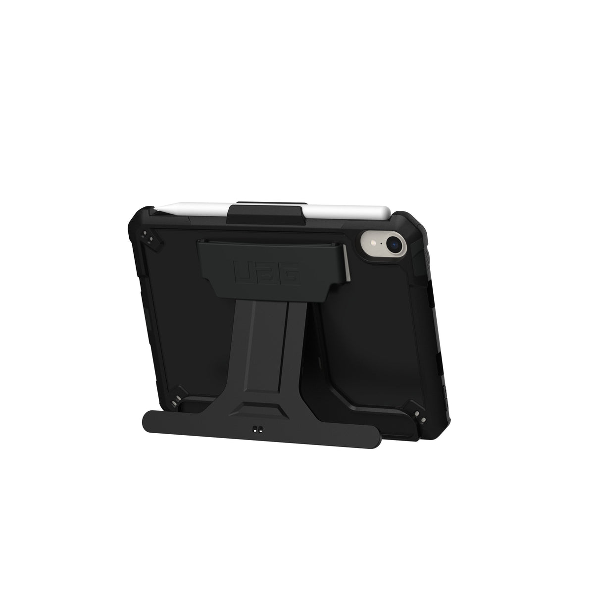 Uag Rugged Case For Ipad Mini 6th Gen W/Handstrap & Kickstand Black Carcasa Trasera Para Tableta Poliuretano Termoplástico (Tpu) Negro Para Apple Ipad Mini (6ª Generación)