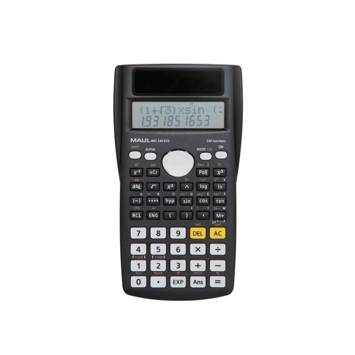 EAN 4002390094689 - MAUL MSC 240 ECO calculadora Escritorio Pantalla de calculadora Negro imagen 1