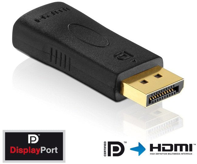 Adaptador Displayport 1.1a Macho A Hdmi Full Hd Hembra Compacto Digitus