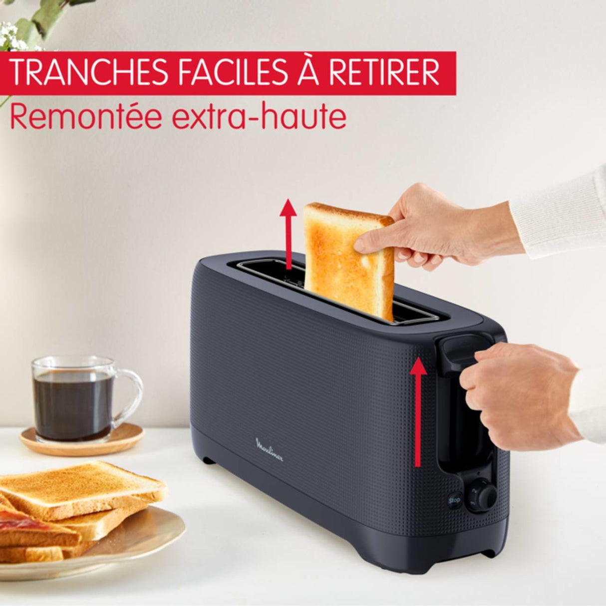 EAN 3045387290450 - Moulinex ClickChef LS2M0810 tostadora 7 1 rebanada(s) 1000 W Azul imagen 6