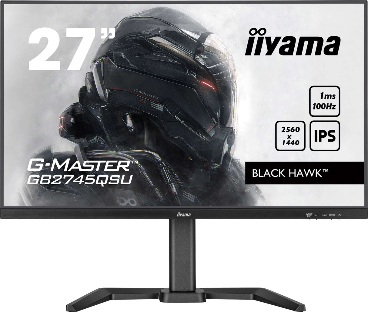 EAN 4948570124756 - iiyama G-MASTER GB2745QSU-B2 pantalla para PC 68,6 cm (27") 2560 x 1440 Pixeles Wide Quad HD LED Negro imagen 2