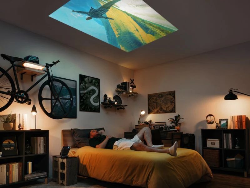 Proyector Viewsonic M1s De Corto Alcance Led Wvga (854x480) Negro, Plata