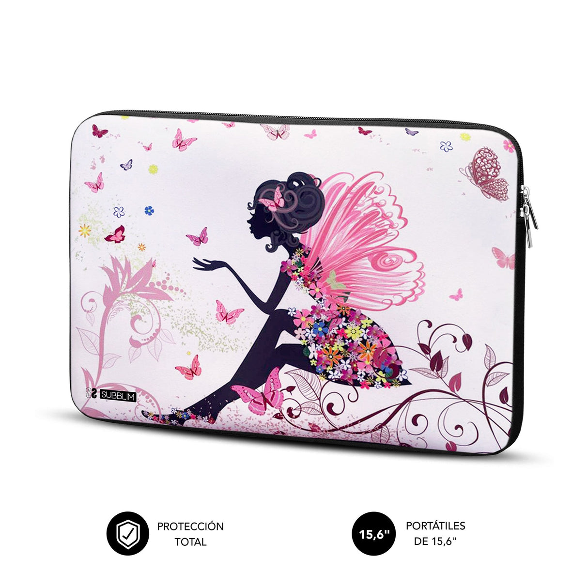 EAN 8436586742836 - SUBBLIM SUBLS-SKIN152 maletines para portátil 39,6 cm (15.6") Multicolor imagen 2