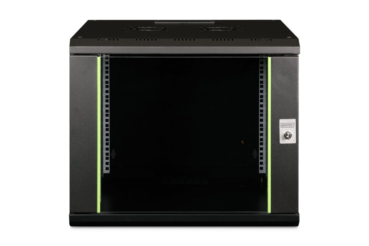 EAN 4016032257646 - Digitus DN-19 09U-6/6-SW armario rack 9U Bastidor de pared Negro imagen 8