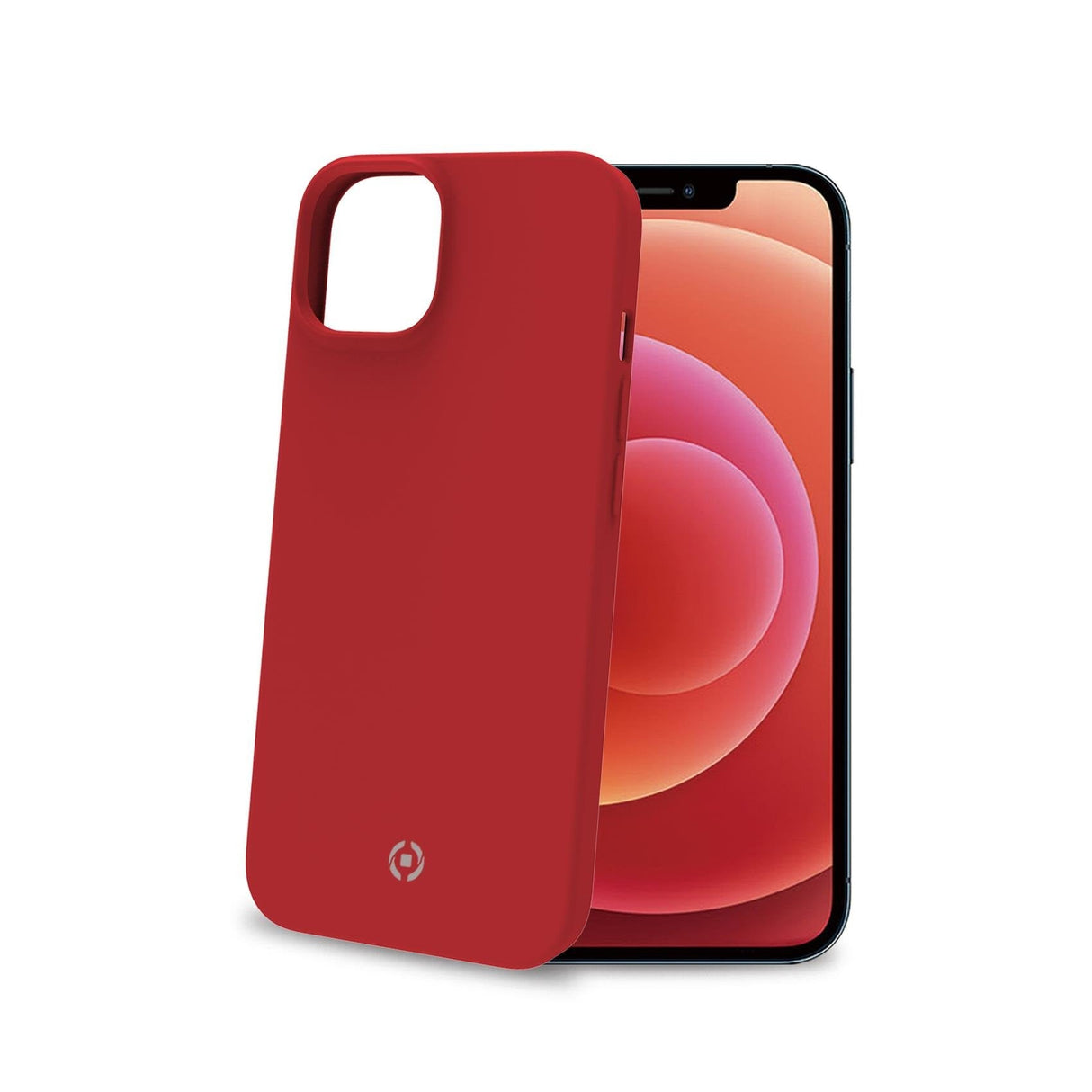 Celly Cromo Funda Para Iphone 14 (6.1") Rojo